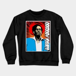 Gregory Isaacs Pop Art  Design Crewneck Sweatshirt